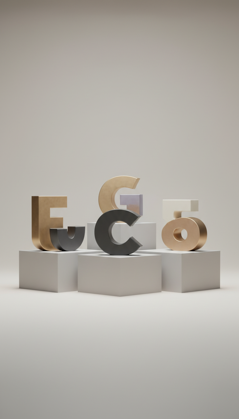 Editorial font collection in ultra-high-res